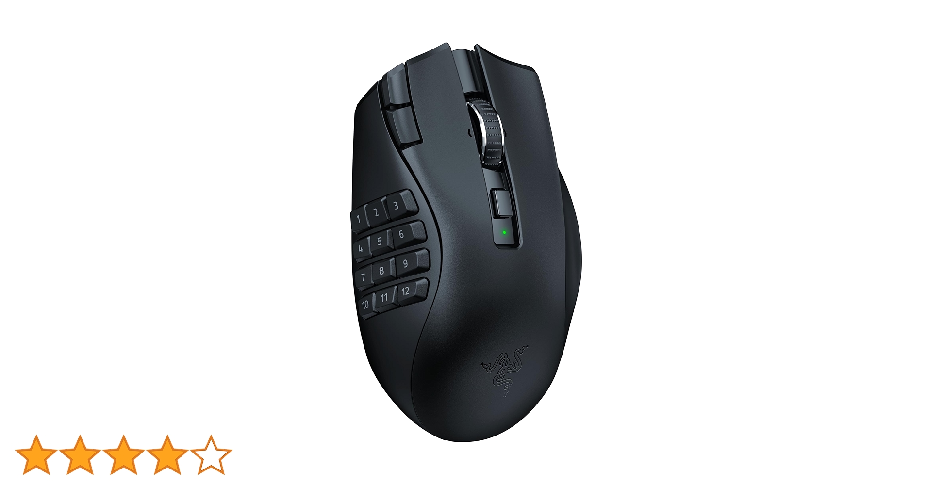 マウス・トラックボール Razer Naga V2 HyperSpeed Mouse Razer Naga V2 HyperSpeed: 19 Buttons, HyperScroll, 400Hr Battery